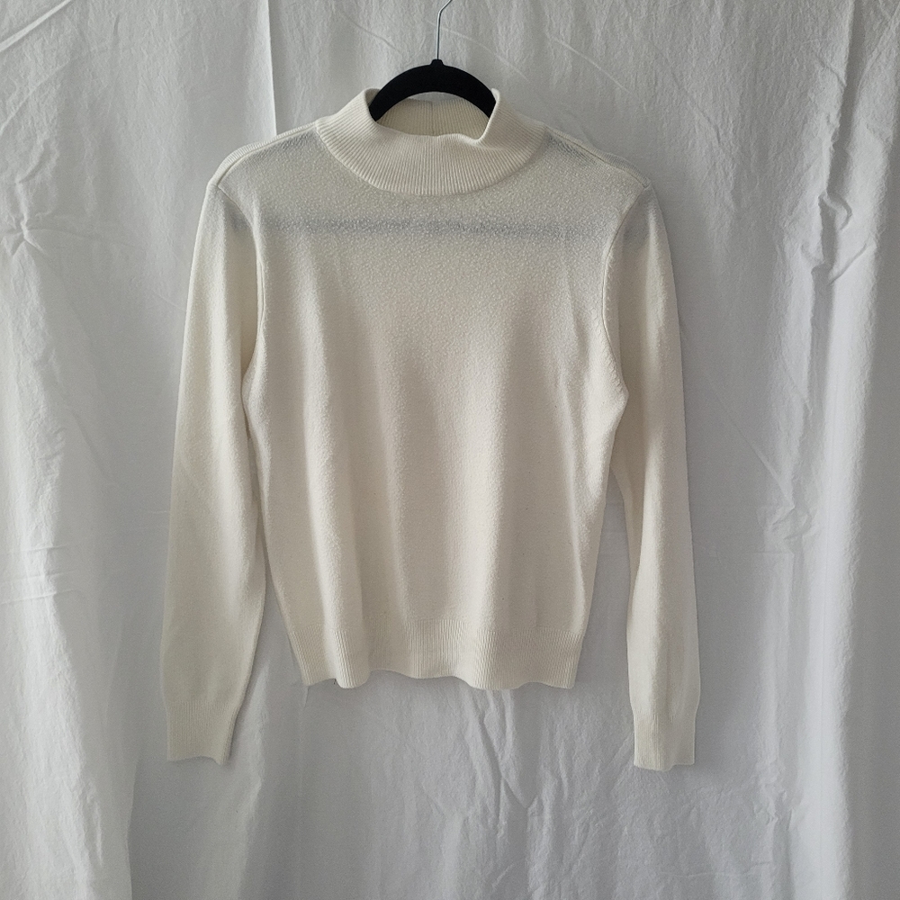 Mock neck sweater